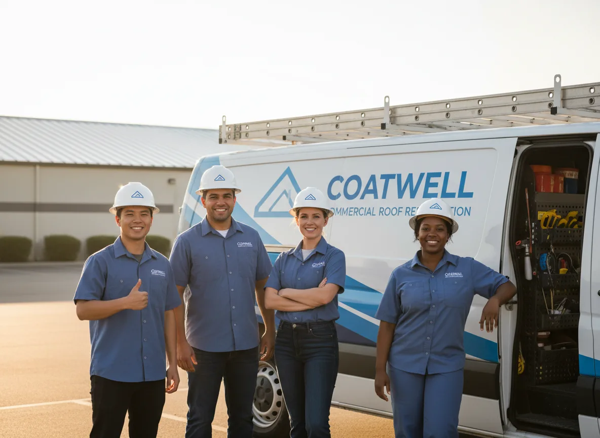 Commercial roof coating company in Harsens Island, MI